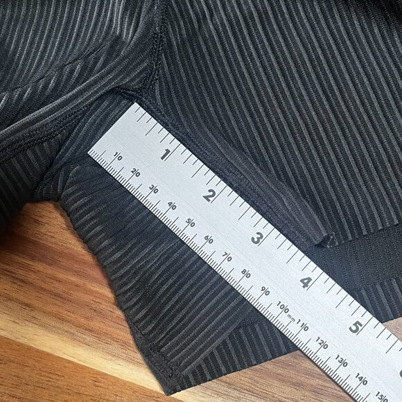 Nike Dri-Fit Aeroswift Tight Running Shorts Woman Large Black Compression - Picture 9 of 11